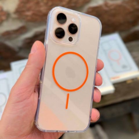 Противоударный чехол MAGNETIK для iPhone 13 Pro - Color Slim MagSafe