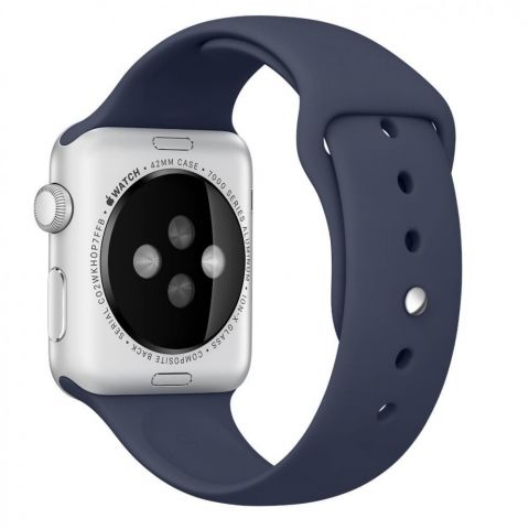 Ремешок для Apple Watch 42/44/45mm Sport Band-Midnight Blue