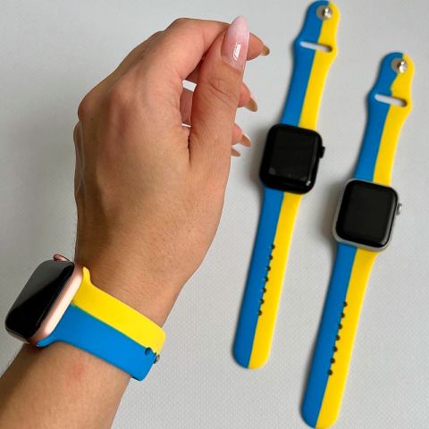 Ремешок для Apple Watch 38/40/41mm флаг Украины