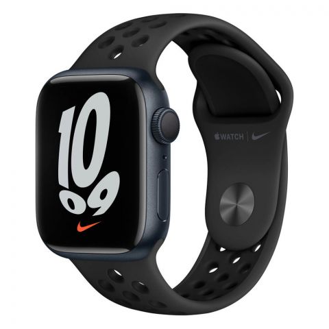 Ремешок для Apple Watch 38/40/41mm Nike Sport Band-Dark Grey/Black