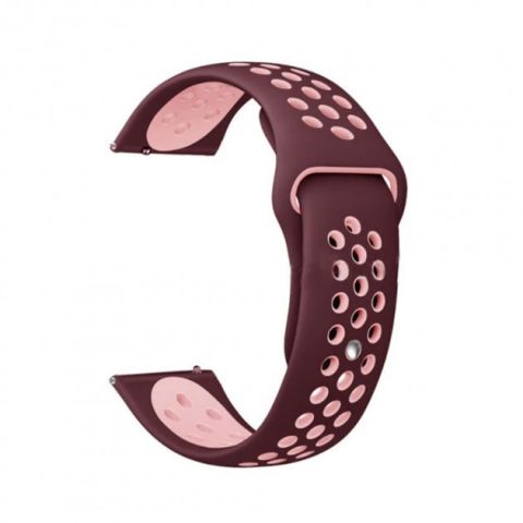 Ремешок для Apple Watch 42/44/45mm Nike Sport Band-Marsala/Pink Sand