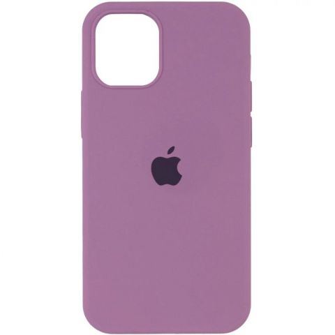 Силиконовый чехол для iPhone 16  Silicone Case Full-Blueberry