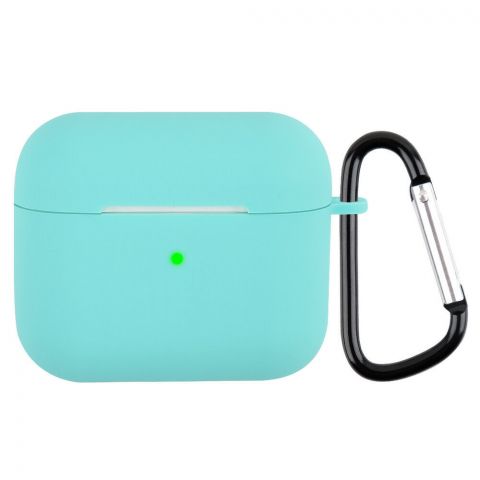 Чехол AirPods 3 Silicone Case Microfiber-Light Blue
