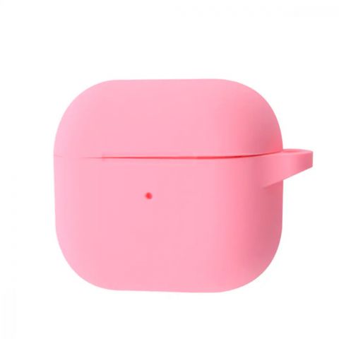 Чехол AirPods 3 Silicone Case Microfiber-Pink