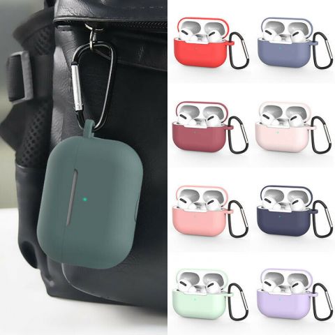 Чехол AirPods Pro Silicone Case Microfiber