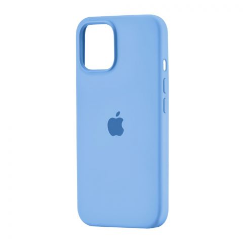 Силиконовый чехол для iPhone 16  Silicone Case Full-Cornflower