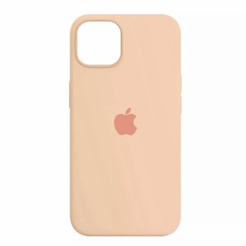 Силиконовый чехол для iPhone 16  Silicone Case Full-Grapefruit