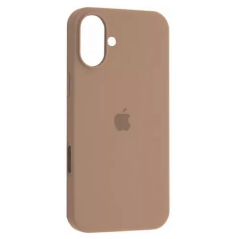 Силиконовый чехол для iPhone 16  Silicone Case Full-Lavender