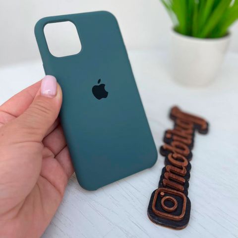 Силиконовый чехол для iPhone 14 Silicone Case Full-Milk Ash