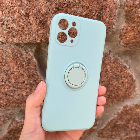 Чехол для  iPhone 11 Pro ColorRing-Light Cyan