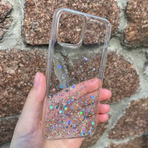 Прозрачный силиконовый чехол Shiny для iPhone 11 Pro