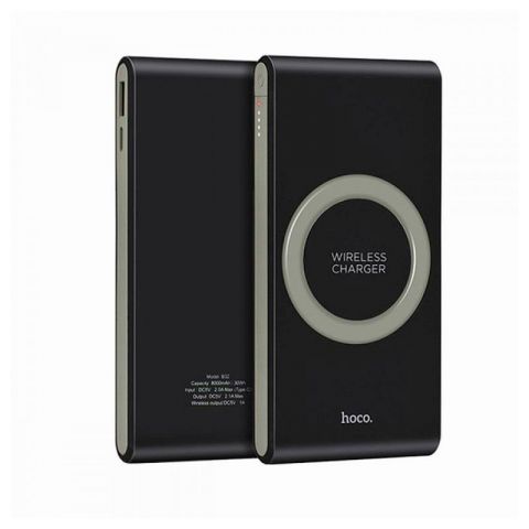 Зовнішній акумулятор Power Bank Hoco B32 8000mAh з безпровідною зарядкою
