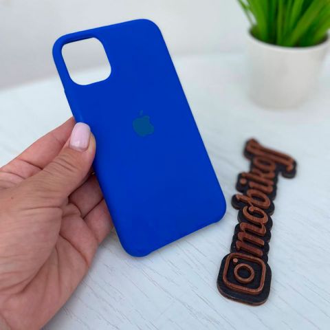 Силиконовый чехол для iPhone 14 Silicone Case Full-Ultra Blue