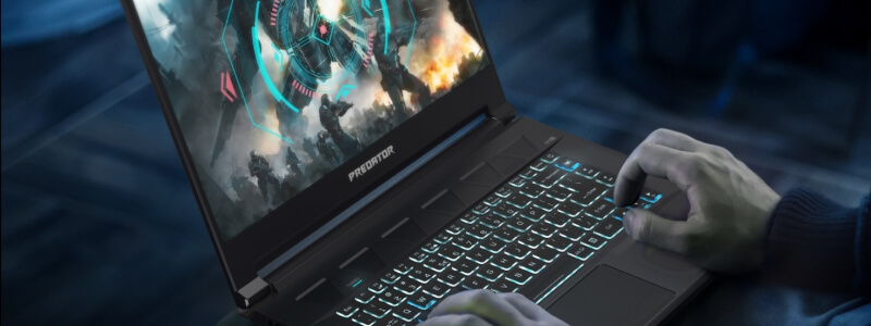 Лучший игровой ноутбук Acer Predator Triton 500 - тонкий и мощный
