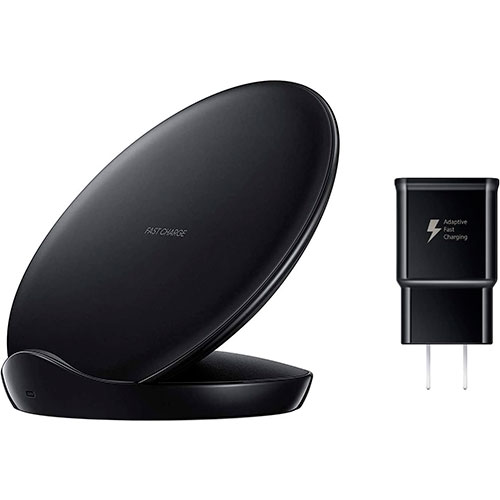 Беспроводная зарядка Samsung Qi Certified Fast Charge Wireless Charger Stand 9W фото