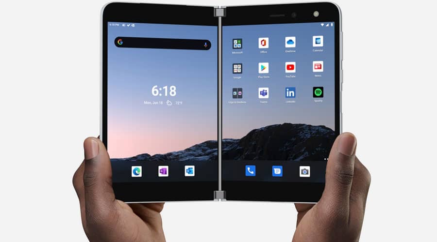 Лучший смартфон Microsoft Surface Duo фото