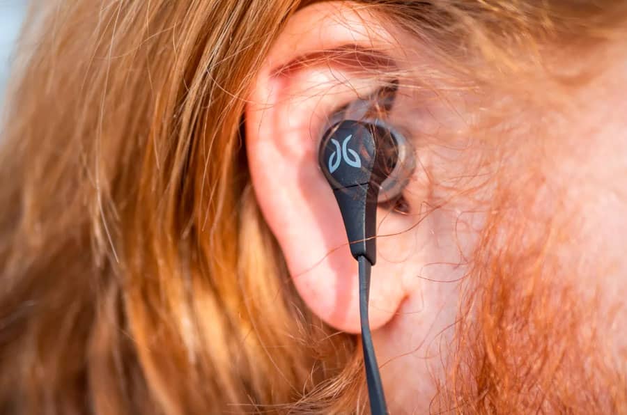 Плотная посадка наушников фото