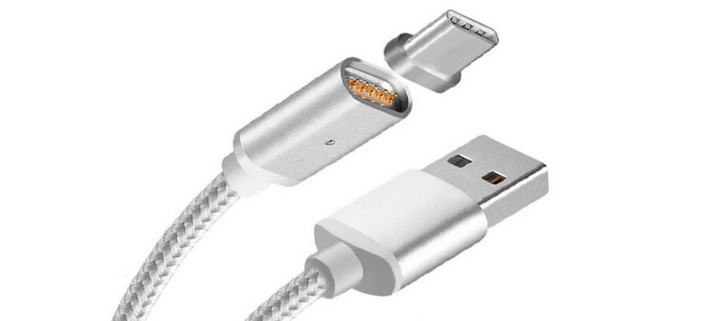 Уникальный дизайн магнитного кабеля usb Type-C фото