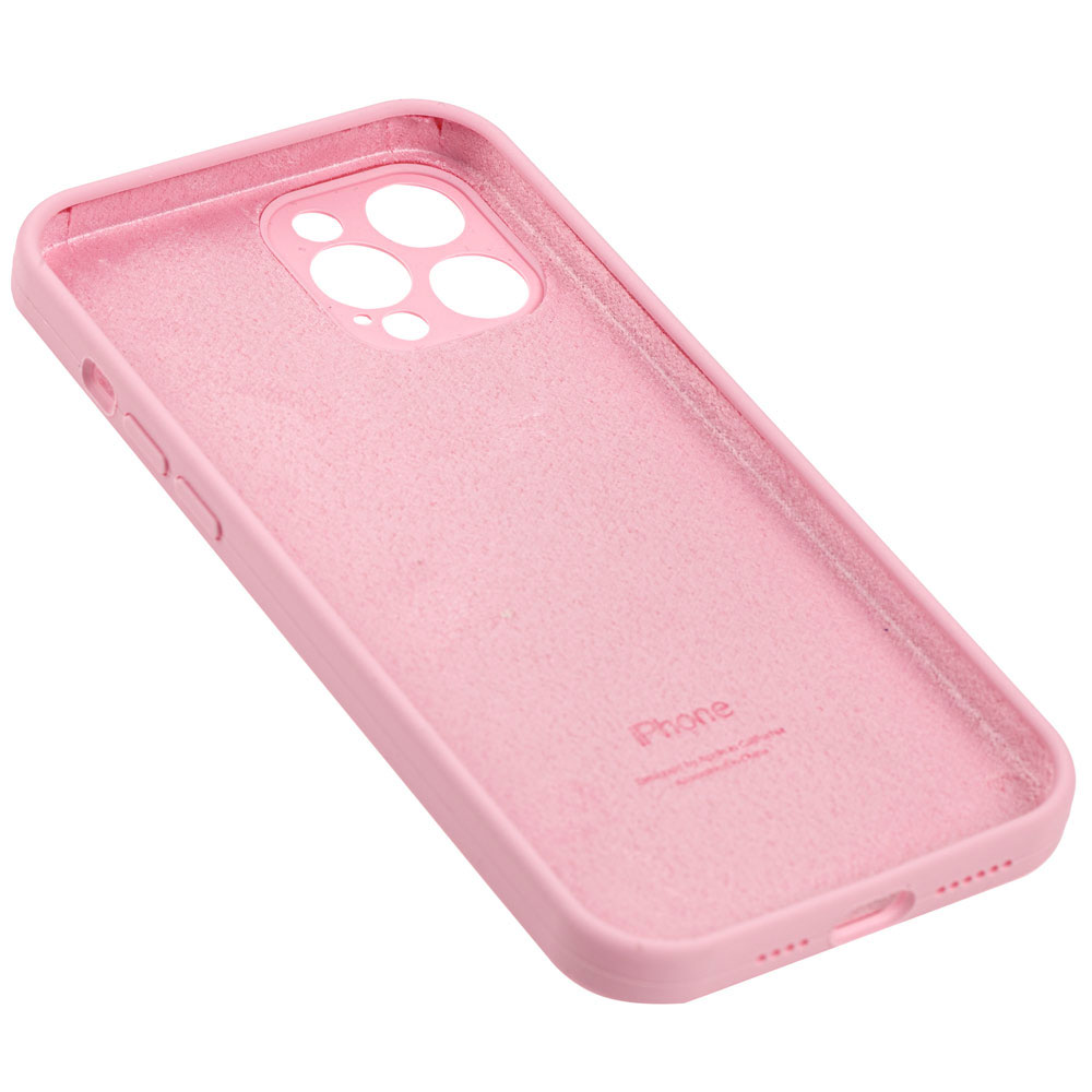 Силиконовый чехол для iPhone 12 / 12 Pro Silicone Case Full с защитой камеры фото 2