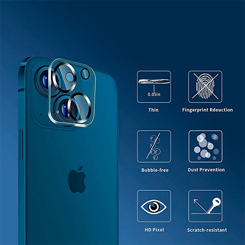 Защитное стекло на камеру iPhone 13 фото