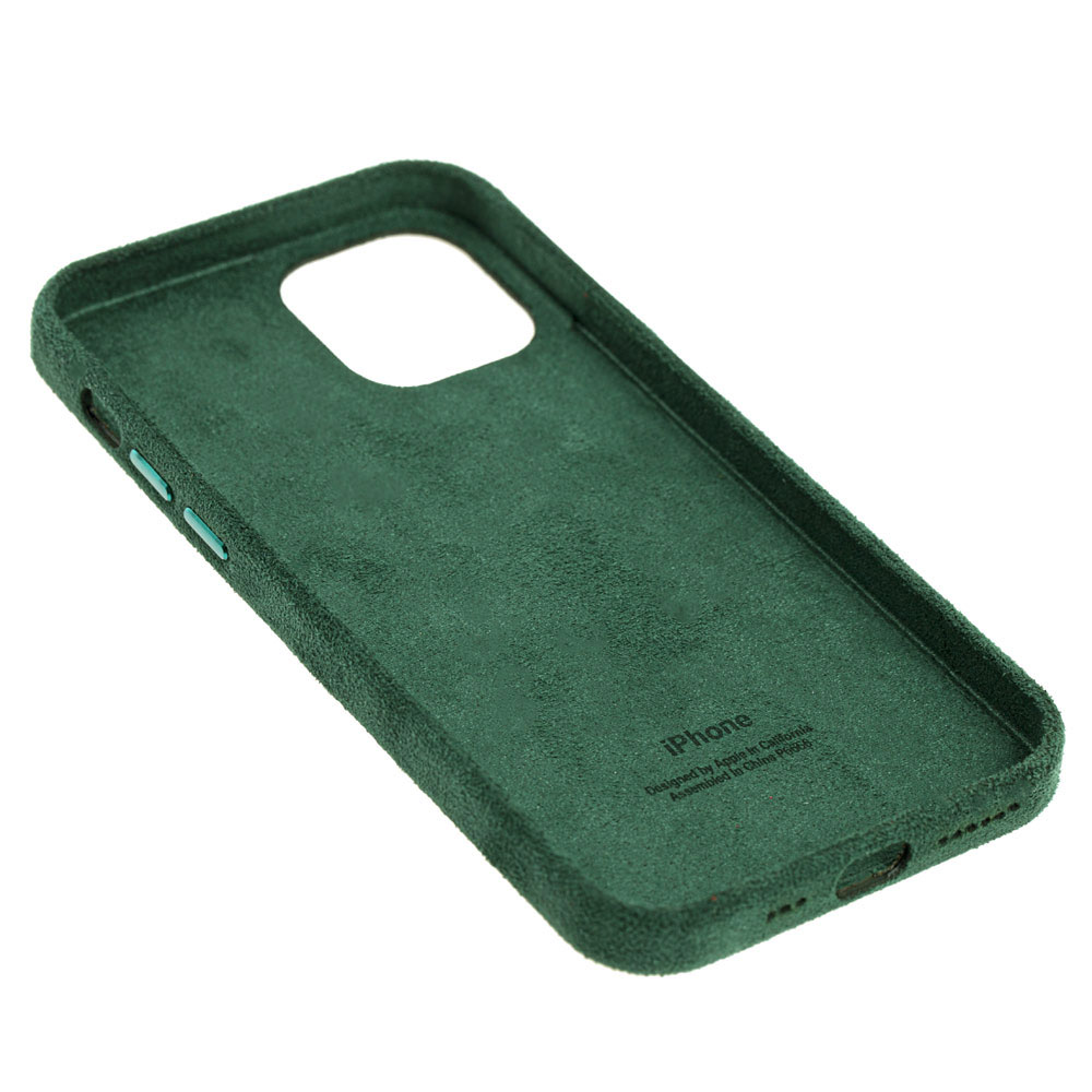 Замшевый чехол для iPhone 12 / 12 Pro Alcantara фото 3