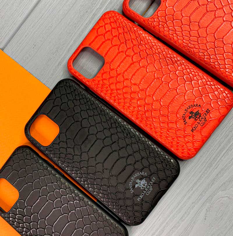 Кожаный чехол для iPhone 11 Pro Santa Barbara Polo Knight Leather Case фото 1