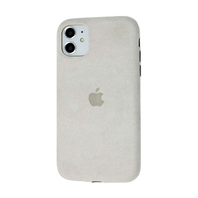 Замшевый чехол для iPhone 11 Alcantara фото 1