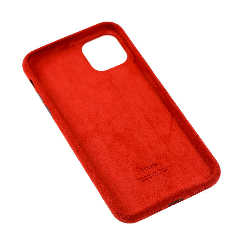 Замшевий чохол для iPhone 11 Pro Max Alcantara фото 1