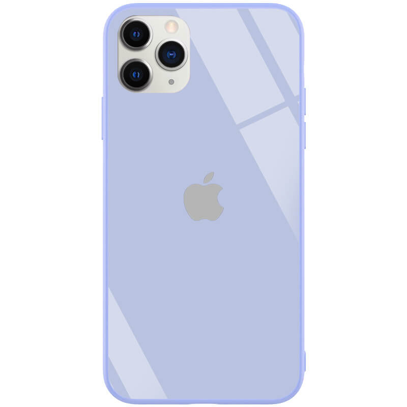 Чехол для iPhone 11 Pro Max Glass Case Pastel Logo фото 3