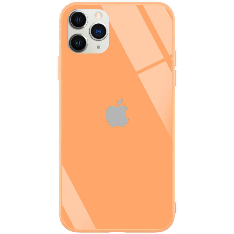 Чехол для iPhone 11 Pro Max Glass Case Pastel Logo фото 1