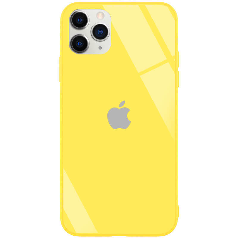 Чехол для iPhone 11 Pro Max Glass Case Pastel Logo фото 2