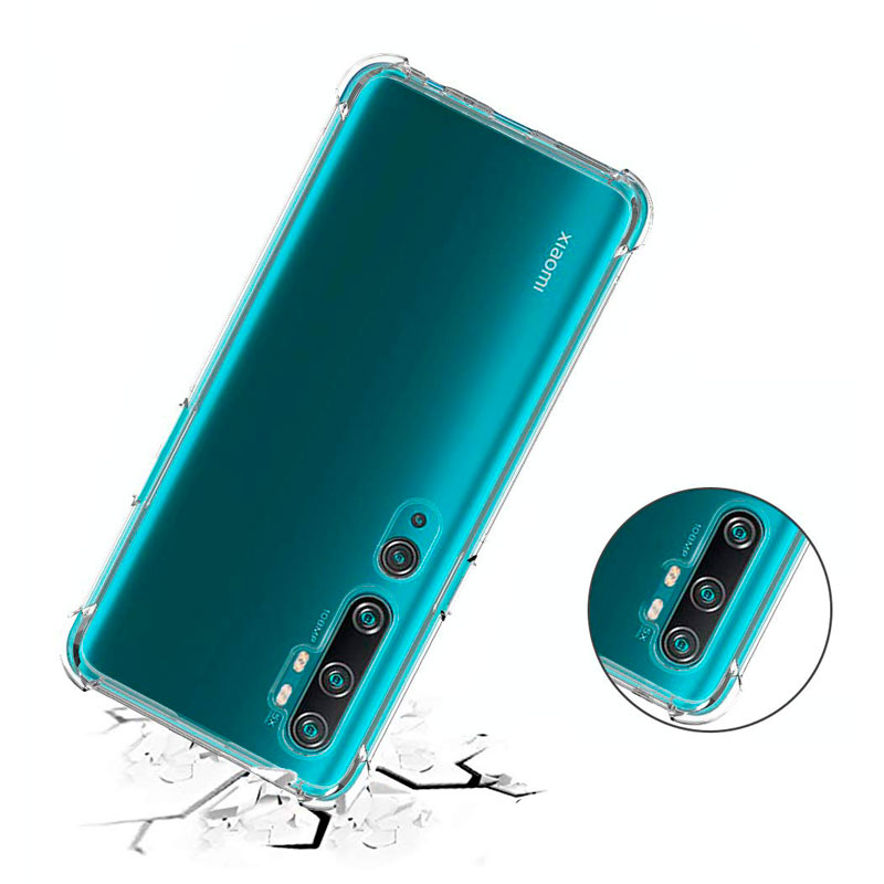 Обзор Противоударный силиконовый чехол для Xiaomi Mi Note 10 / Note 10 Pro / Mi CC9 Pro WXD фото 2