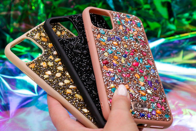 Чехол для iPhone 11 Pro Max с камнями The Bling World Stone фото 1