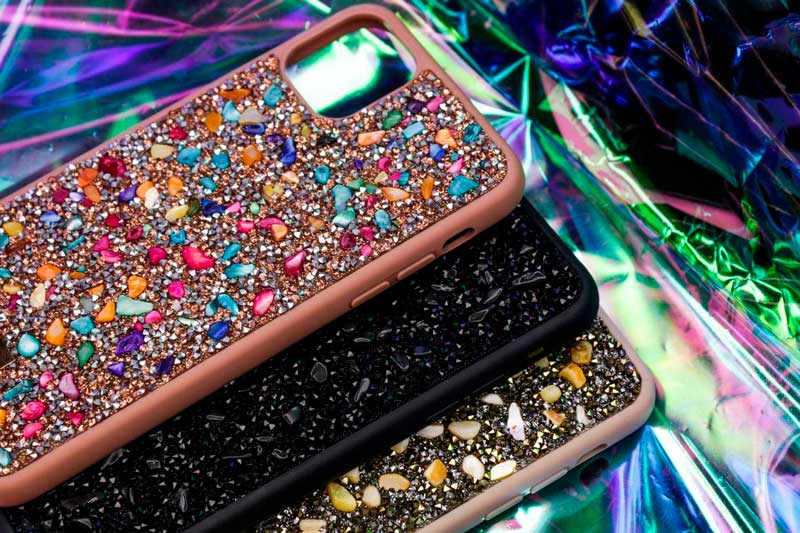 Чехол для iPhone 11 Pro Max с камнями The Bling World Stone фото 2