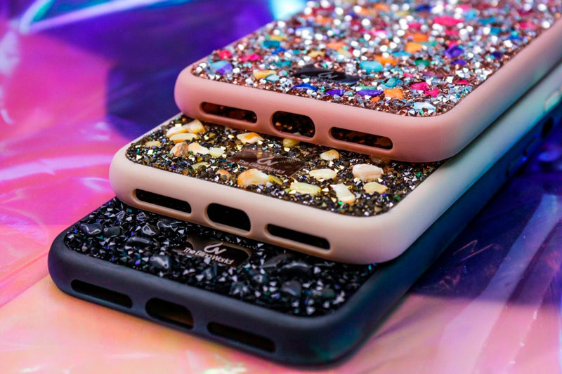 Чехол для iPhone 11 Pro Max с камнями The Bling World Stone фото 3