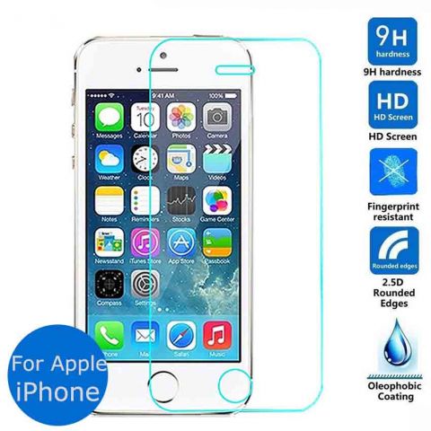 Защитное стекло для iPhone 5/5S/SE 2D