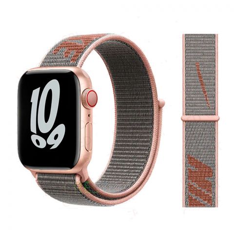 Ремешок для Apple Watch 38/40/41mm Nike Sport Loop-Pink