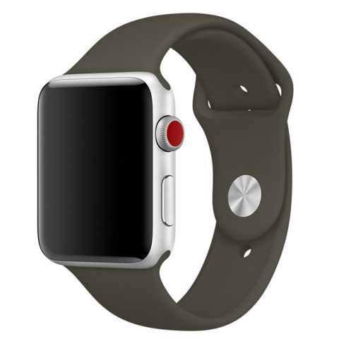 Ремешок для Apple Watch 42/44/45mm Sport Band-Dark Olive
