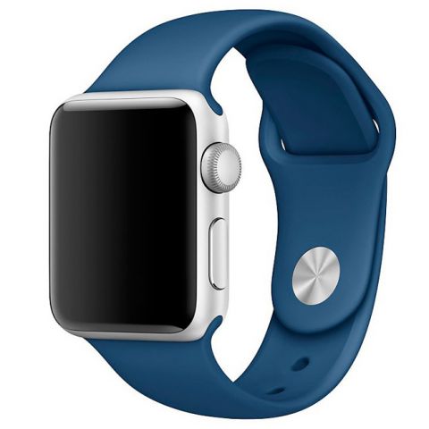 Ремешок для Apple Watch 42/44/45mm Sport Band-Ocean Blue