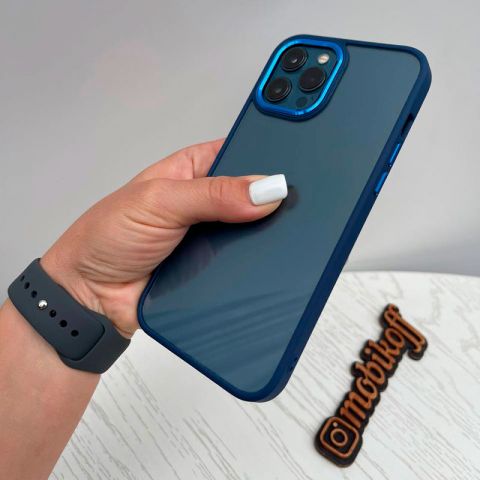 Противоударный чехол для iPhone 11 Crystal Guard Case-Dark Blue