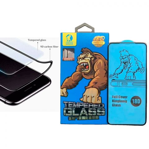 18D Защитное стекло iPhone 11 Pro Max / XS Max King Kong с противоударными краями