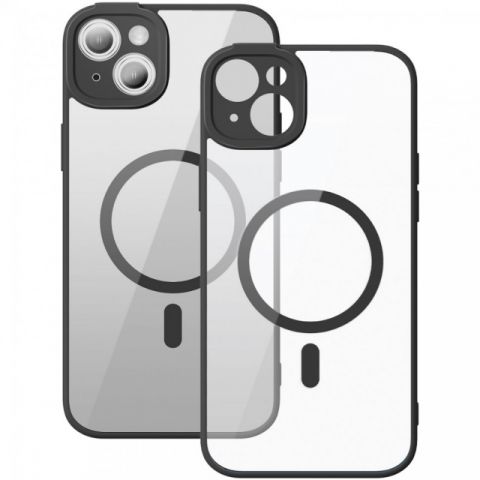 Чохол для iPhone 14 Baseus Frame Series Magnetic Case (зі склом на дисплей у комплекті)