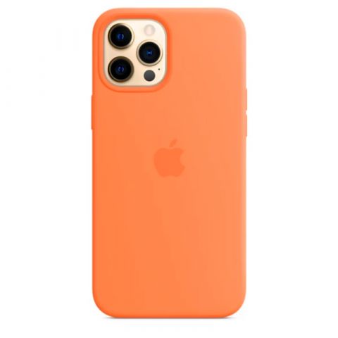 Силиконовый чехол для iPhone 13 Silicone Case Full-Kumquat