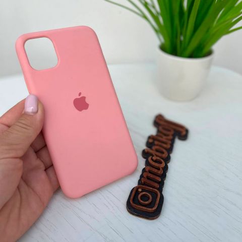 Силиконовый чехол для iPhone 5/5S/SE Silicone Case-Light Pink