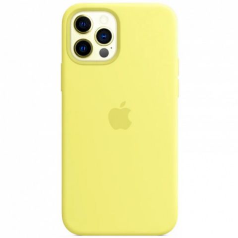 Силиконовый чехол для iPhone 13 Silicone Case Full-New Yellow
