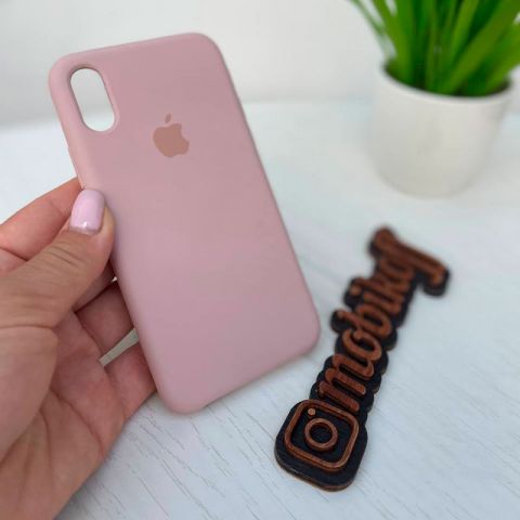 Силиконовый чехол для iPhone 5/5S/SE Silicone Case-Pink Sand