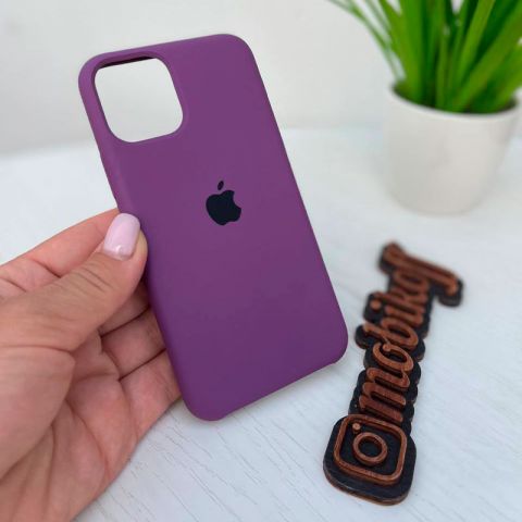 Силиконовый чехол для iPhone 5/5S/SE Silicone Case-Purple