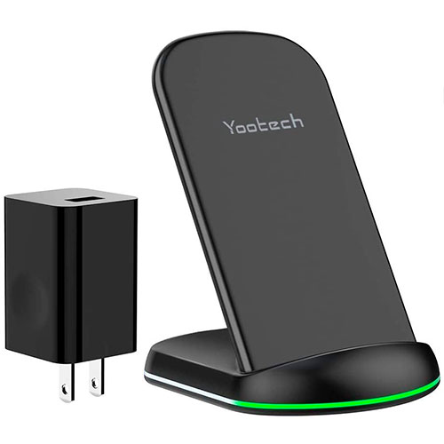 Беспроводная зарядка Yootech Wireless Charger Stand 10W Max Qi-Certified фото